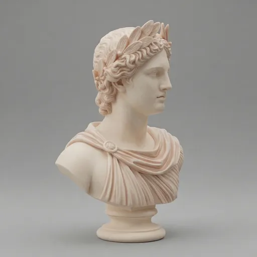 Classical bust 3D model